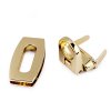 Sada zapínání na kabelku 20x40 mm (Balení 1 sada, Varianta 1 zlatá klasik)