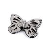 Zapínání na tašku motýl 37x52 mm (Balení 1 sada, Varianta 1 nikl)