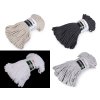 Pletací příze Macrame Braided 250 g (Balení 1 ks, Varianta 1 (752) krémová nejsvět.)