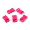 Spona trojzubec prohnutá mini šíře 10 mm (Balení 10 pár, Varianta 2 pink)
