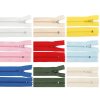 Spirálový zip No 3 délka 35 cm pinlock (Balení 1 ks, Varianta 101 bílá)