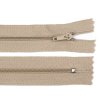 Spirálový zip No 3 délka 40 cm pinlock (Balení 1 ks, Varianta 308 hnědá přírodní)