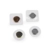 Skryté magnetické zapínání k našití Ø19 mm (Balení 1 pár, Varianta 4 transparent čtverec)