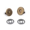 Magnetické zapínání tenké Ø14 mm (Balení 5 sada, Varianta 1 nikl)