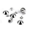 Ozdobný šroubovací hrot / nýt / nožičky na kabelky Ø15 mm (Balení 5 pár, Varianta 1 nikl)