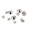 Ozdobný šroubovací hrot / nýt / nožičky na kabelky Ø13 mm (Balení 5 pár, Varianta 1 nikl)