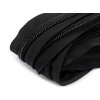 Zip stanový spirálový No 10 s oboustranným jezdcem délka 195 cm (Balení 1 ks, Varianta černá)