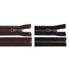 Staromosadzný zips No 5 dĺžka 70 cm bundový (Variant 304 hnědá čokoládová, Balenie 1 ks)