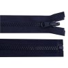 Kostěný zip No 5 délka 60 cm oboustranný (Balení 1 ks, Varianta černá)