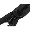 Kostěný zip extra velký No 20 délka 60 cm, 70 cm (Balení 1 ks, Varianta 1 (60 cm) černá)