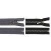 Kovový zips No 5 dĺžka 60 cm (Variant 322 černá, Balenie 1 ks)