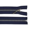 Kovový zips No 5 dĺžka 60 cm (Variant 322 černá, Balenie 1 ks)