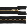 Kovový zips No 5 dĺžka 70 cm (Variant 322 černá, Balenie 1 ks)