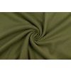 bavlneny fleece 270 g m2 zelena