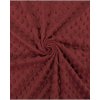 Minky 265 g/m2 - 28 barev (Barva 819-Dark Bordeaux)