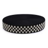 Pruženka měkká šíře 40 mm káro (Balení 1 m, Varianta 1 černá béžová)