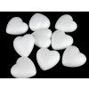 Srdce 4,4x4,7 cm polystyren (Balení 20 ks, Varianta White)