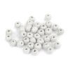 Dřevěné korálky Ø8-9 mm (Balení 20 g, Varianta 4 hnědá nejsvětlejší)