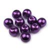 Skleněné voskové perly Ø8 mm (Balení 50 g, Varianta 20B černá)