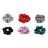 Gumička scrunchie do vlasů (Balení 1 ks, Varianta 3 červená)