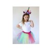 Karnevalový kostým  - jednorožec (Balení 1 sada, Varianta 1 růžová sv. fialová)