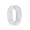 Svítící číslice k narozeninám a Novému roku (Balení 1 ks, Varianta 4 "3" bílá)