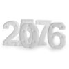 Svítící číslice k narozeninám a Novému roku (Balení 1 ks, Varianta 4 "3" bílá)