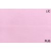 bavlneny uplet jednolic svetle ruzovy rub