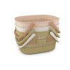 Plastový košík 20x27 cm (Balení 1 ks, Varianta 1 béžová světlá)