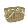 Plastový košík 20x27 cm (Balení 1 ks, Varianta 1 béžová světlá)