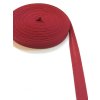 šikmý proužek 14 mm červená temná