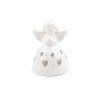 Porcelánový anděl svítící (Balení 1 ks, Varianta 1 bílá vločka)
