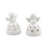 Porcelánový anděl svítící (Balení 1 ks, Varianta 1 bílá vločka)