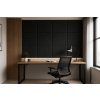 134879 calouneny dekoracni panel 30x30 cerny