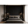 134879 3 calouneny dekoracni panel 30x30 cerny