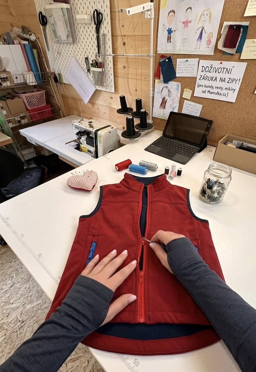 Doživotní garance a zipy