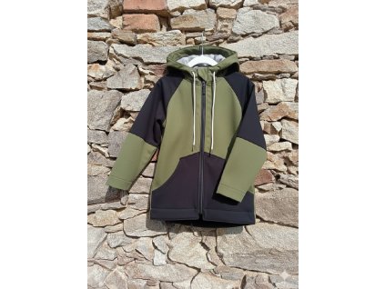 Dětská softshellová bunda - dívčí