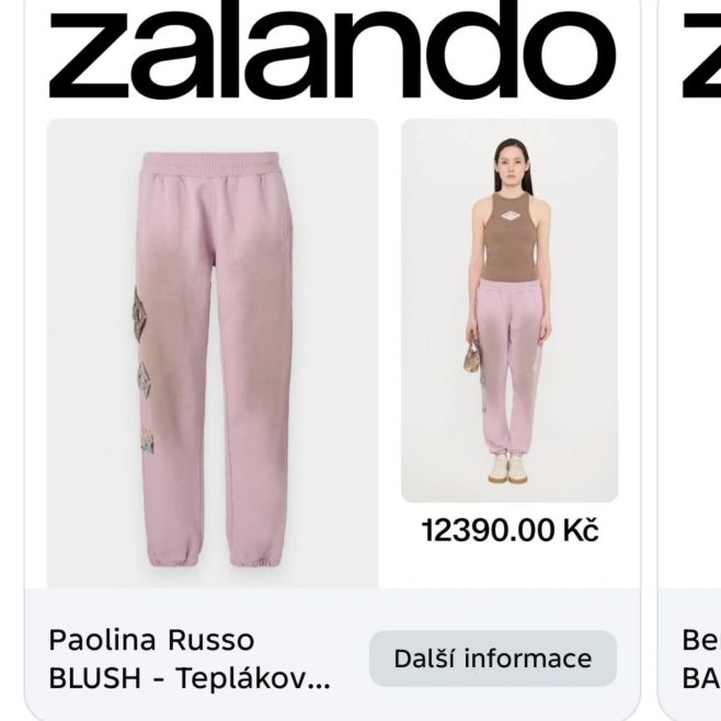 “Tyhle tepláky za 12 390 Kč? Za tu cenu vám ušiju rovnou celou kolekci a ještě vám zbyde na dovolenou! ✈️🌞 U mě podobné za...