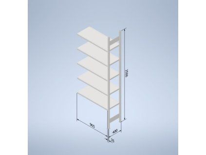 stowshelf 2500 400 x 1000 pridavne pole original