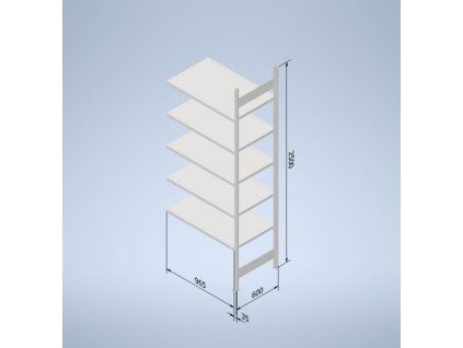1912 1912 stowshelf 2500 600 x 1000 pridavne pole original