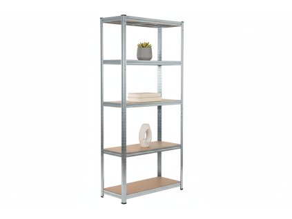 Horganyzott fém állvány Mamutex Standard 2000x900x500 mm - 5 polc, terhelhetőség 875 kg