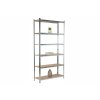 Horganyzott fém állvány Mamutex Standard 2400x1200x500 mm - 6 polc, teherbírás 1050 kg