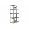 Horganyzott fém állvány Mamutex Standard 1600x800x400 mm - 5 polc, teherbírás 875 kg