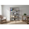 Horganyzott fém állvány Mamutex Standard 1800x1200x400 mm - 5 polc, terhelhetőség 875 kg