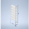stowshelf 3000 400 x 1000 pridavne pole original