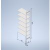 stowshelf 3000 500 x 1000 pridavne pole original