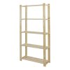331 dreveny regal mamutex 1700x800x280 mm 5 polic nosnost 220 kg borovice