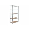Horganyzott fém állvány Mamutex Standard 2000x900x500 mm - 5 polc, terhelhetőség 875 kg