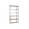 Horganyzott fém állvány Mamutex Standard 2400x1200x400 mm - 6 polc, teherbírás 1050 kg