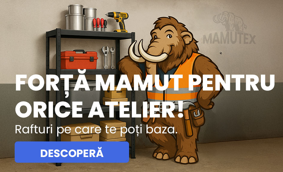 Rafturi pentru atelier, pivniță și garaj